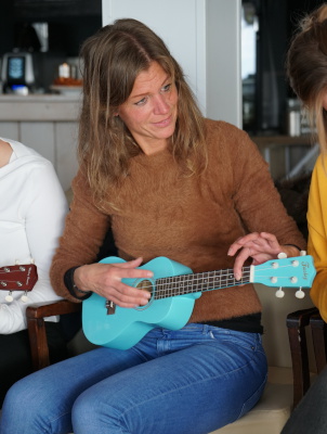 Ukelele Workshop als teamuitje